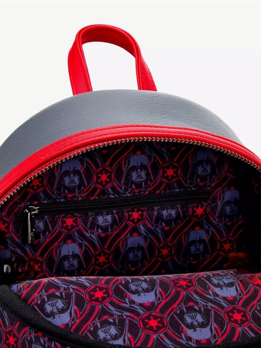 Loungefly Star Wars Darth Vader Embossed Floral Mini Backpack NWT - Picture 4 of 4